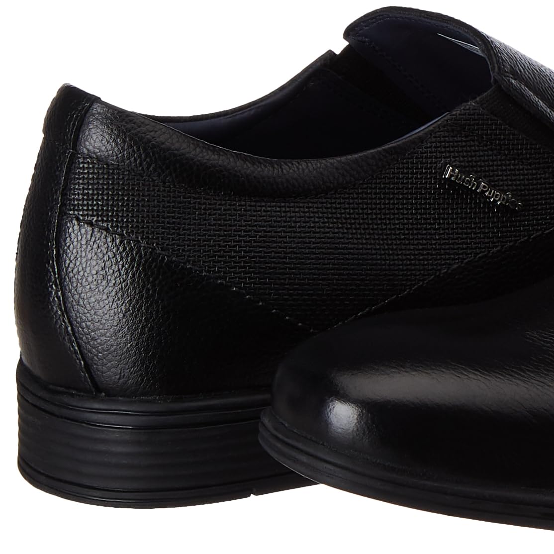 Hush Puppies Men's Boston Slipon E 23 (8556002_Black_9 UK)