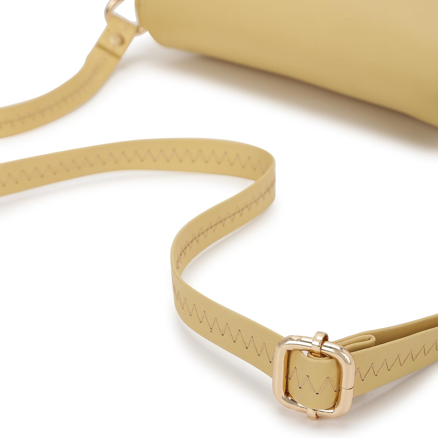 Fastrack Solid Structured Sling Bag for Women, Girls and Ladies | with Non-Detachable Sling Strap & Button Closure | Ladies Purse Handbag | Slings for Casual Carry