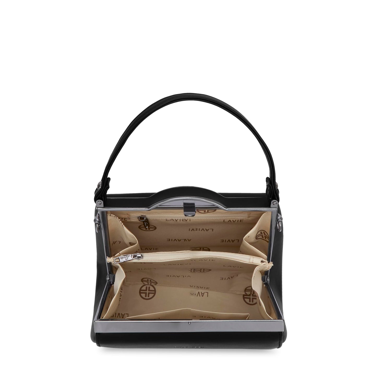 Lavie Luxe Women's Fluff25 Frame Satchel Handbag | Satchel Bag for Work | Ladies Purse | Stylish Shoulder Bag | Gift For Women