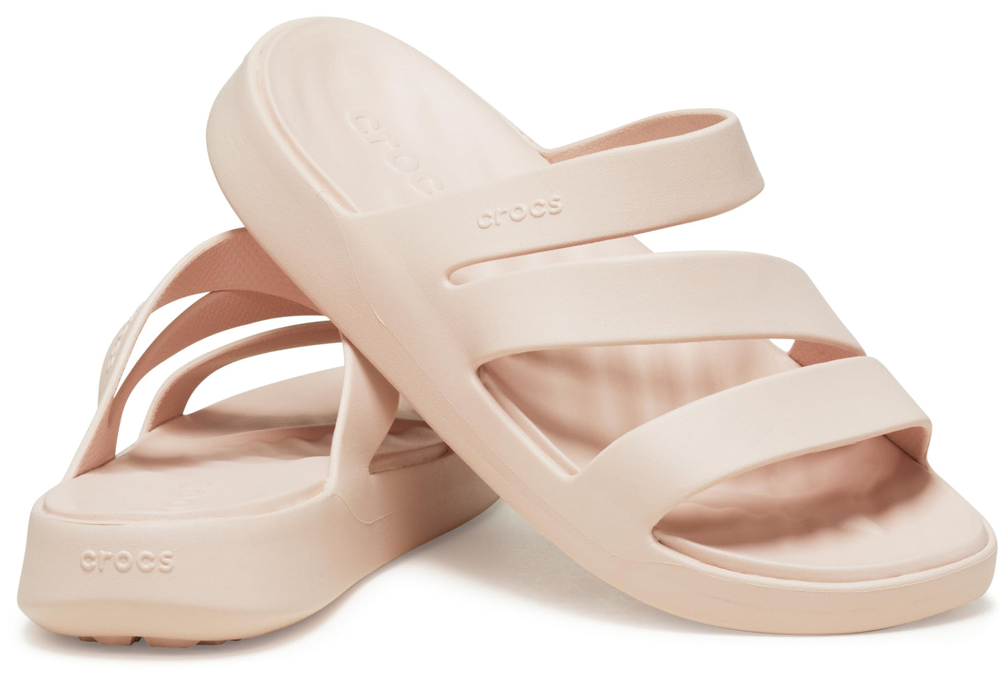 Crocs womens GETAWAY QUARTZ Sandal - 8 UK (W10) (209587-6UR)