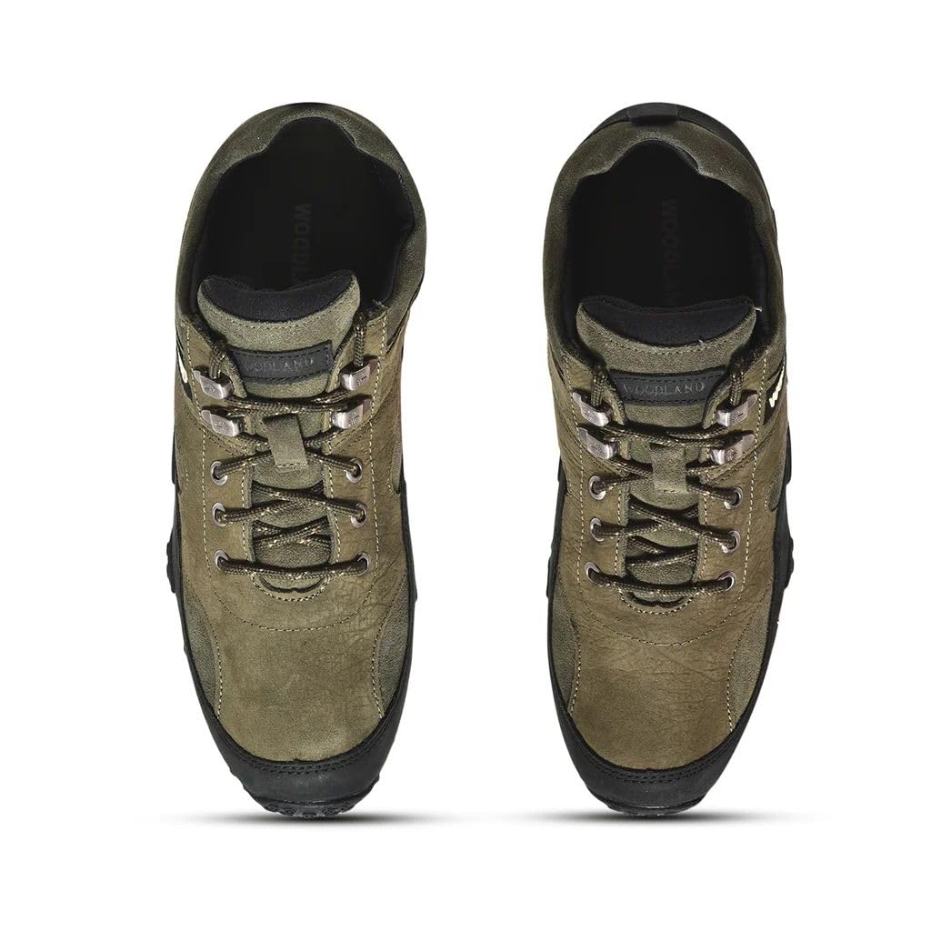 Woodland Men Olive Green Casual Shoes