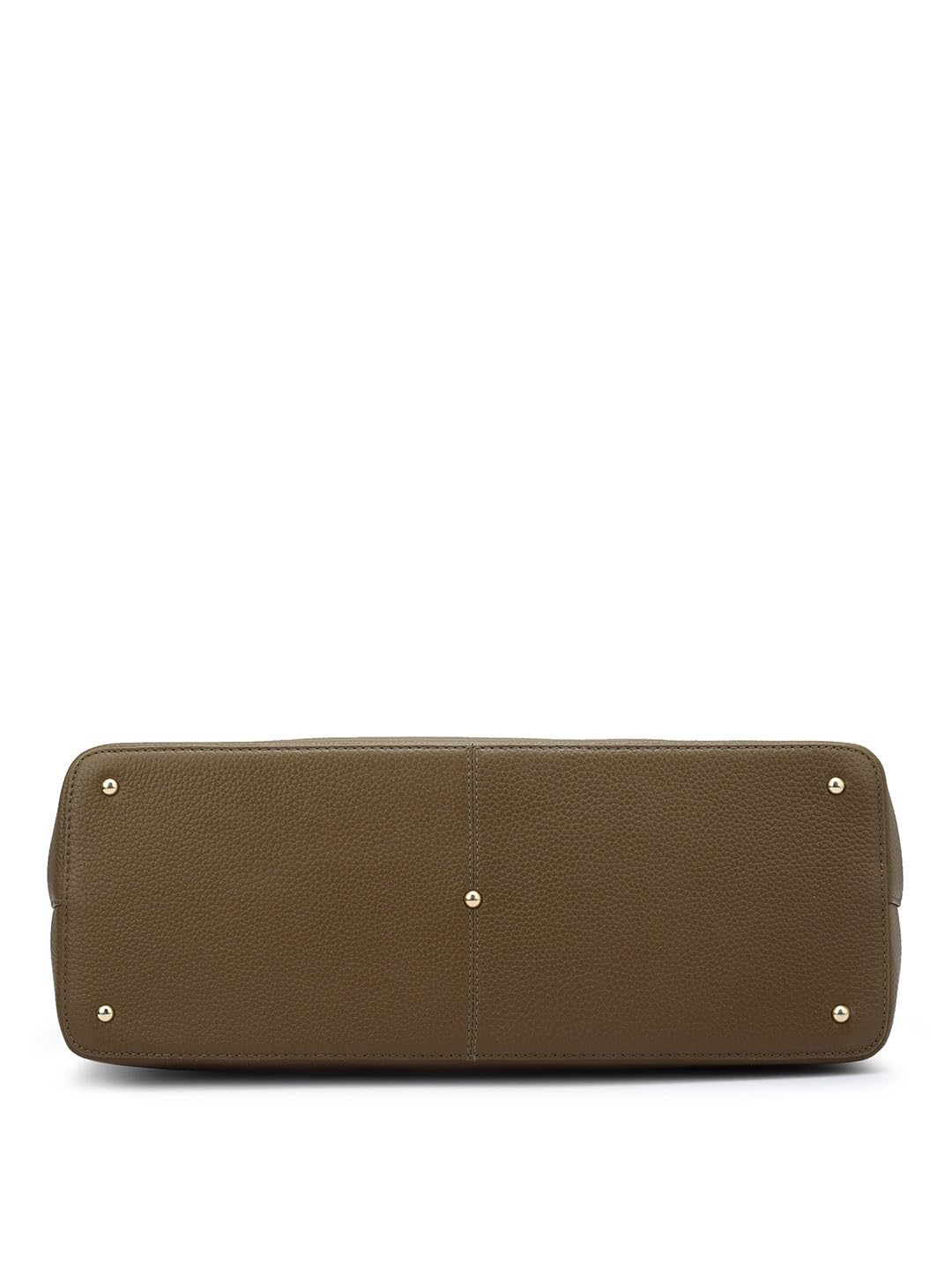 Da Milano Women's Leather Tote Bag - Green