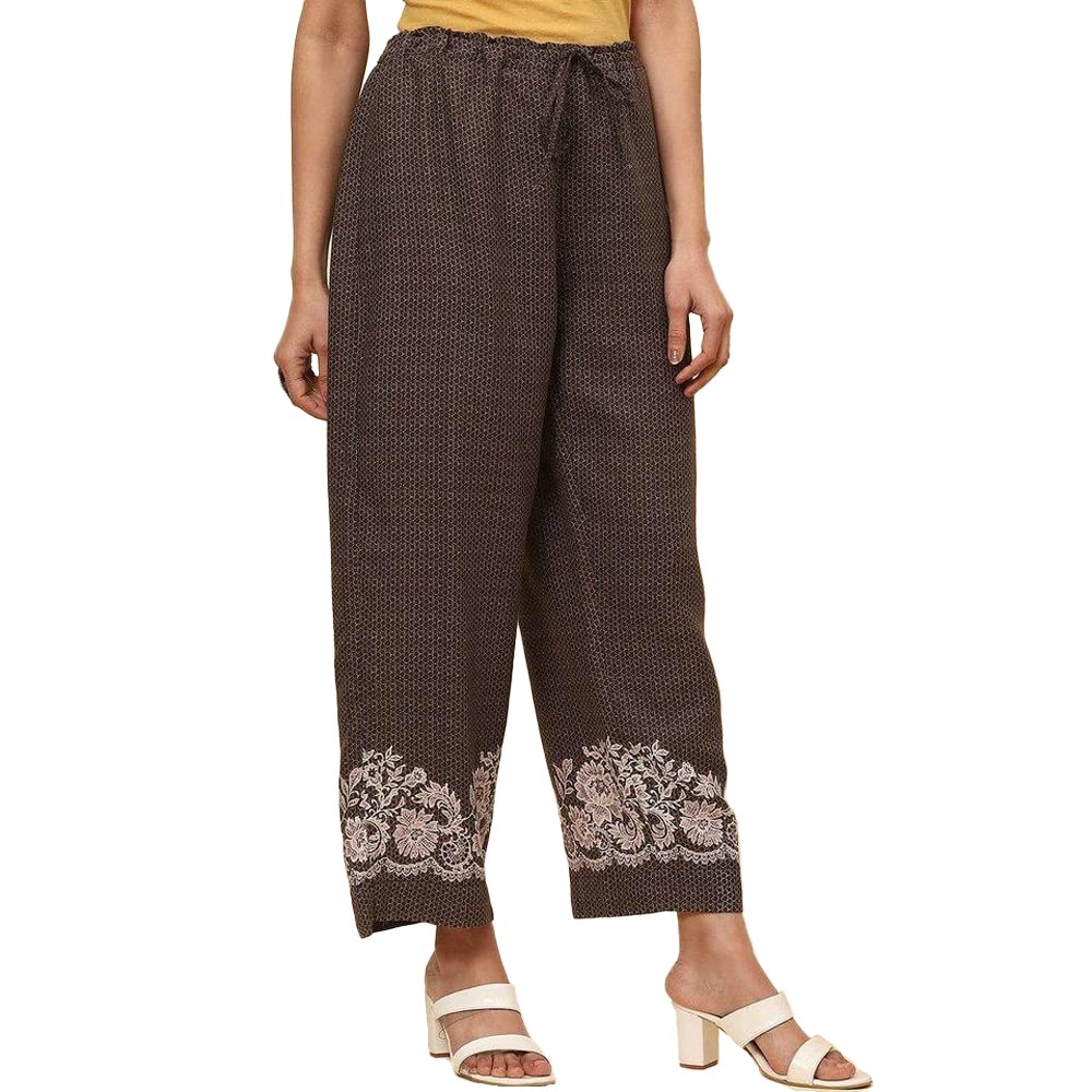 BIBA Women Printed Relaxed Mix and Match(Organic 18256_Beige_L)