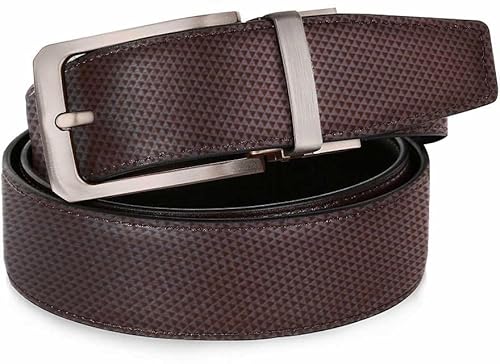ZORO Reversible Vegan Leather Belt for Men | Black/Brown | RSCR-0138