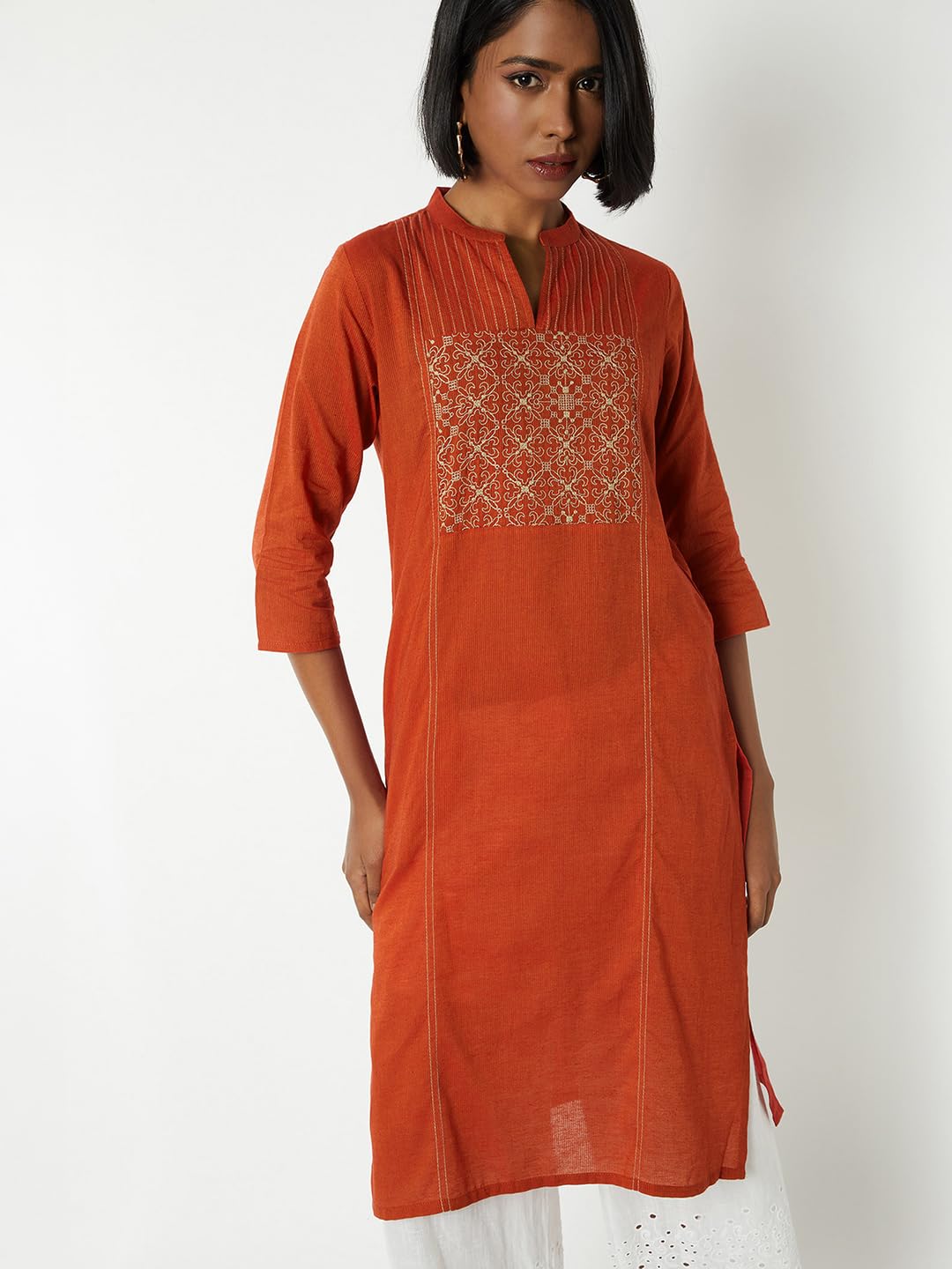 Max Women's Cotton Regular Kurta