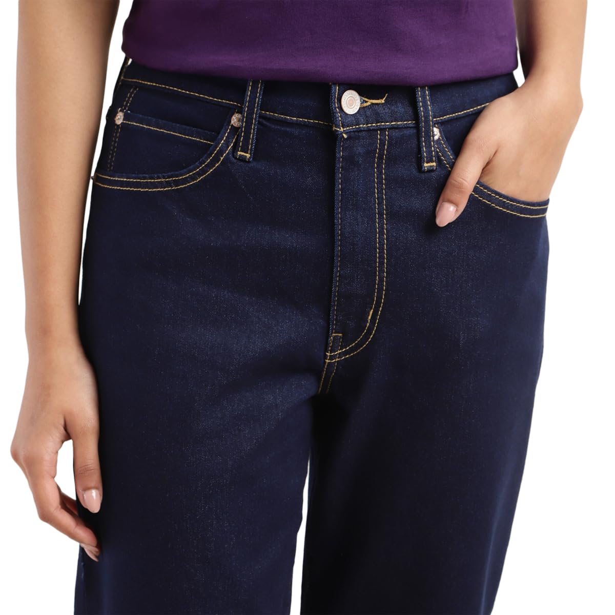 Levi's Women's Relaxed Mid Rise Jeans (A9490-0001_Blue, 28