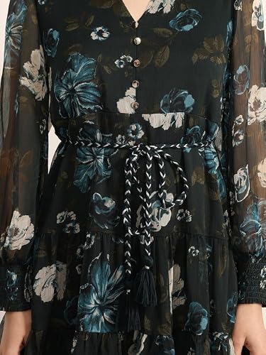 Kazo Spruce Mini Dress (Teal L)