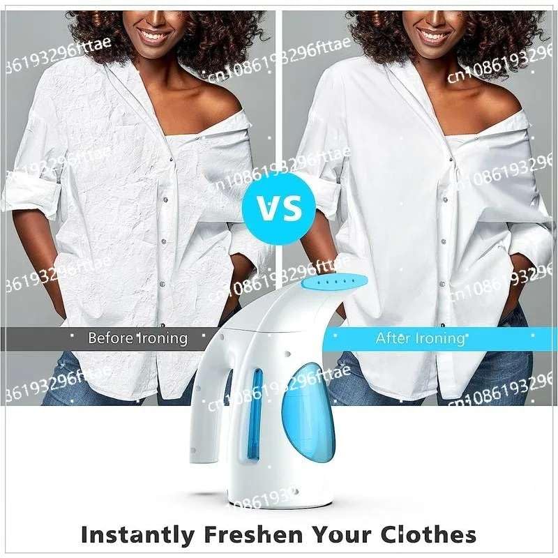 Mann Mart Powerful Handheld Garment Steamer - Removes Wrinkles Fast, 240ml Large Water Tank, Portable Travel Steamer for Clothes