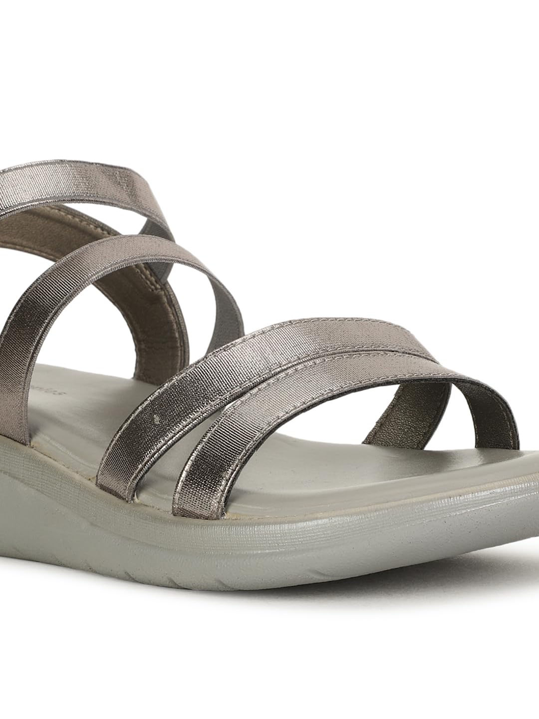 Hush Puppies Women's NOAH Sandals (6641522_SILVER_7 UK)