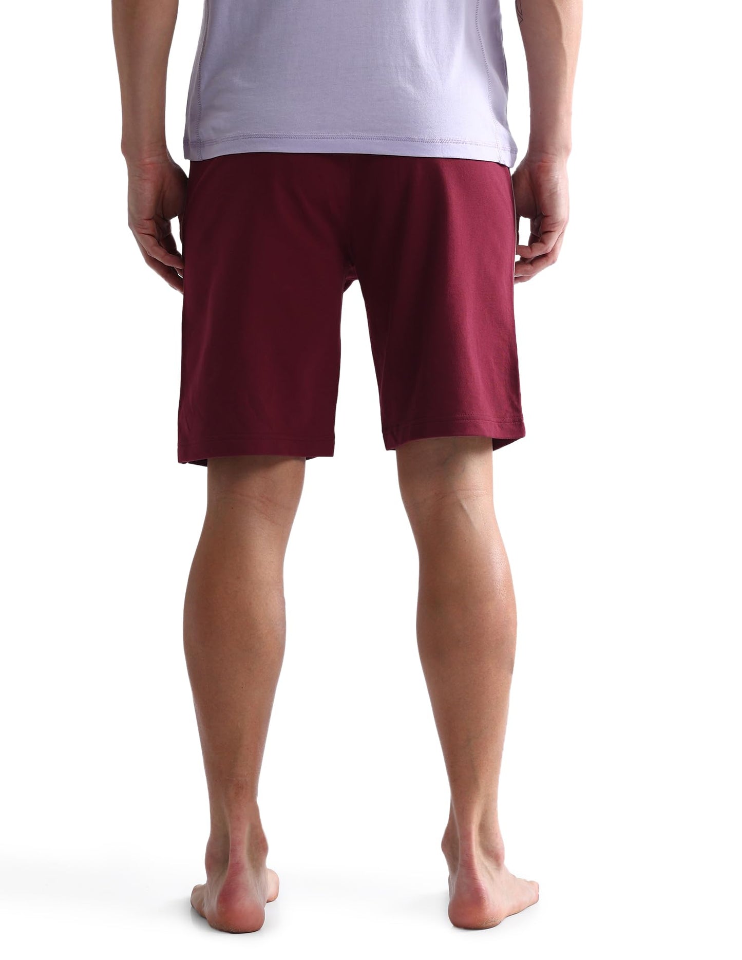 U.S. POLO ASSN. Men's Hybrid Shorts (OES05-PL_Maroon