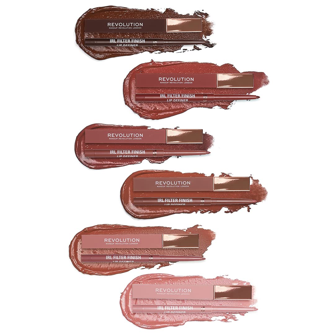 Makeup Revolution IRL Filter Finish Lip Liner Definer Frappuccino Nude (Natural)