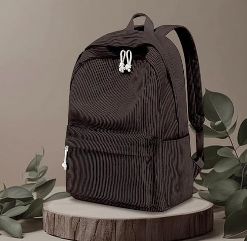 Satic Backpacks for Women/Men Stylish Trendy Casual College Backpacks, Designer School/College/Picnic Bag Backpack For Girls & Women (Dark coffee)