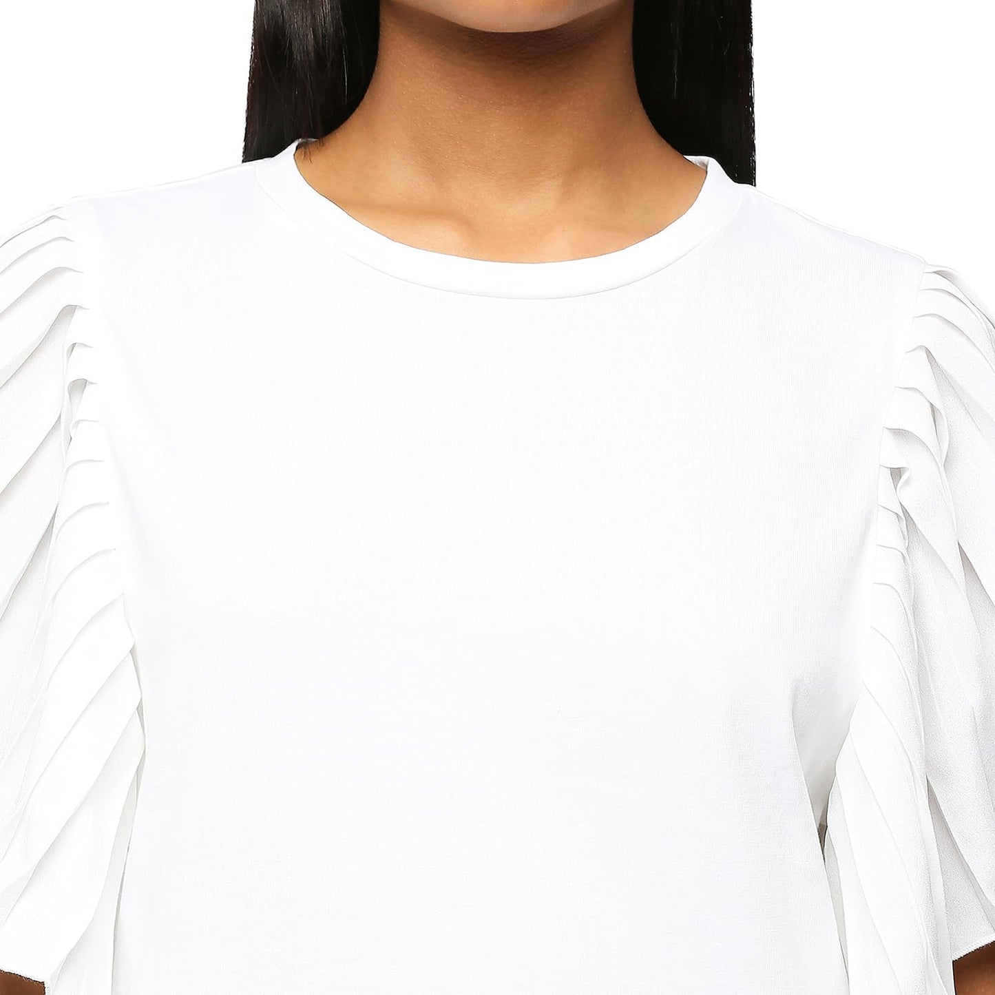 Pepe Jeans Women's Regular Fit Solid T-Shirts