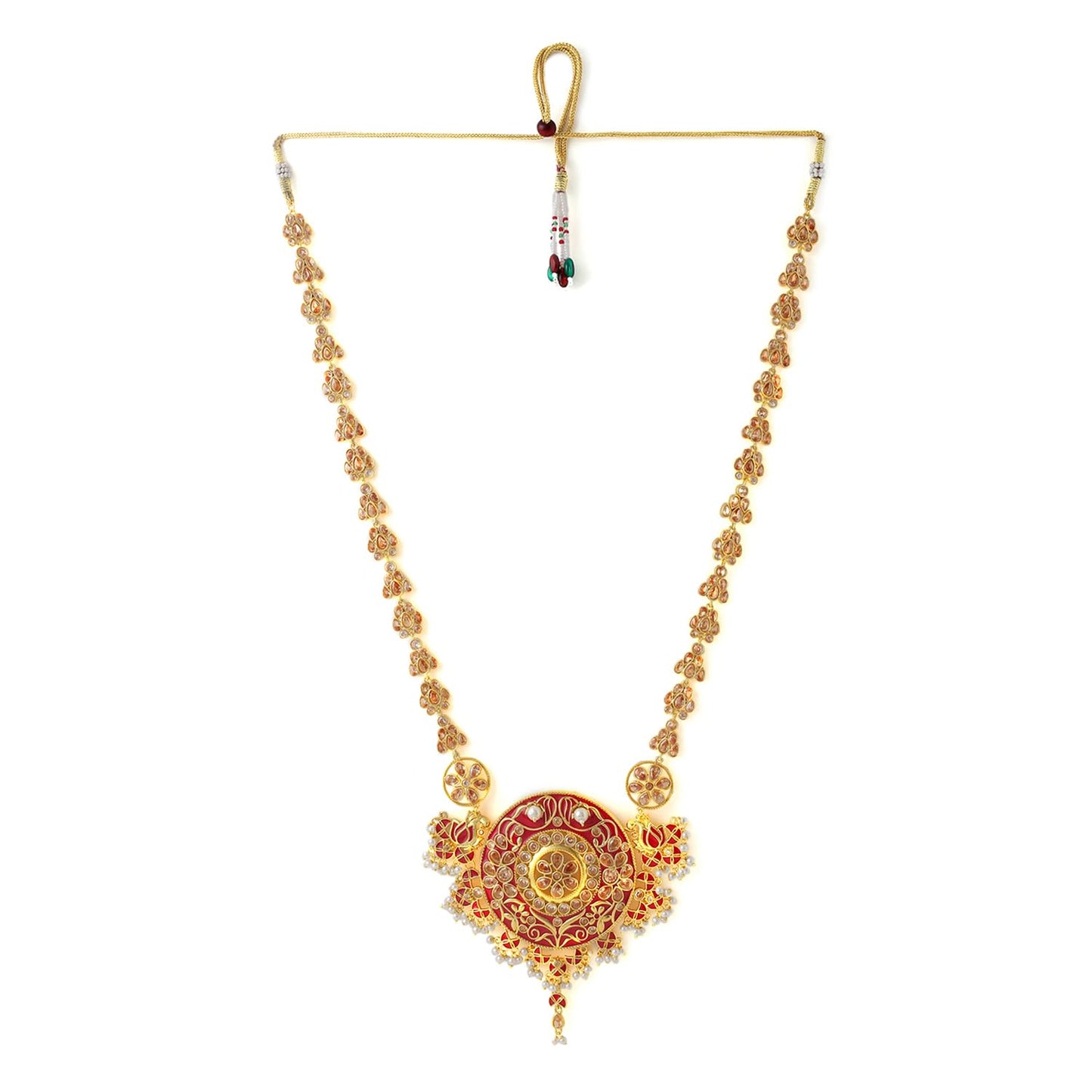 VOYLLA Apsara Bridal Die Gold Bridal Set