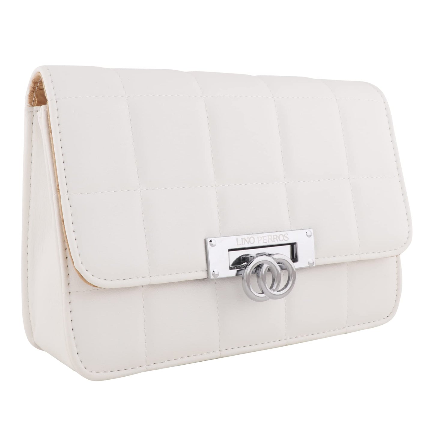 Lino Perros Womens Offwhite sling bag