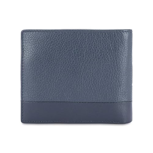 Tommy Hilfiger Debrecen Men Leather Multicard Coin Wallet - Navy