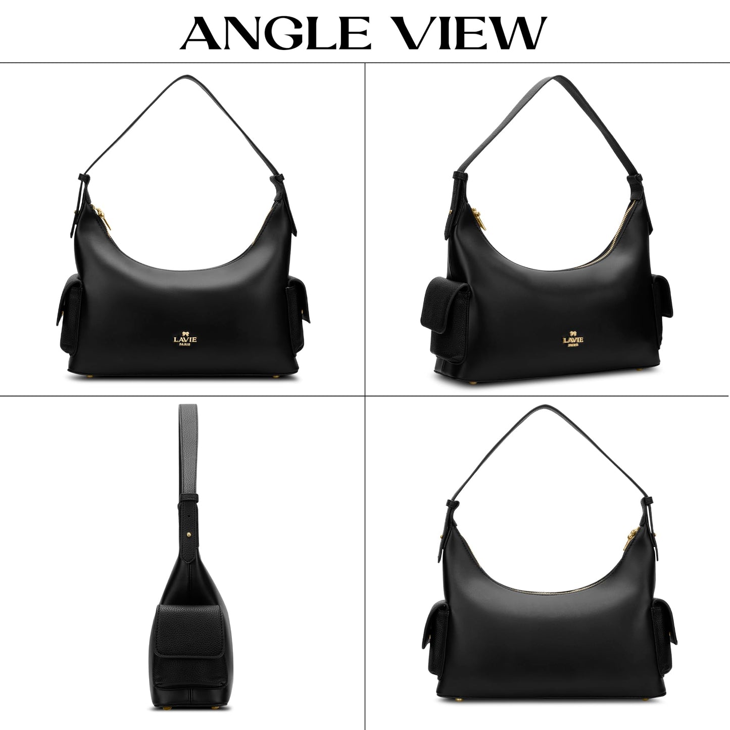 LAVIE PARIS Women's Pisa Hobo Bag | Hobo Handbag for Work | Ladies Purse | Stylish Shoulder Bag | Gift For Women
