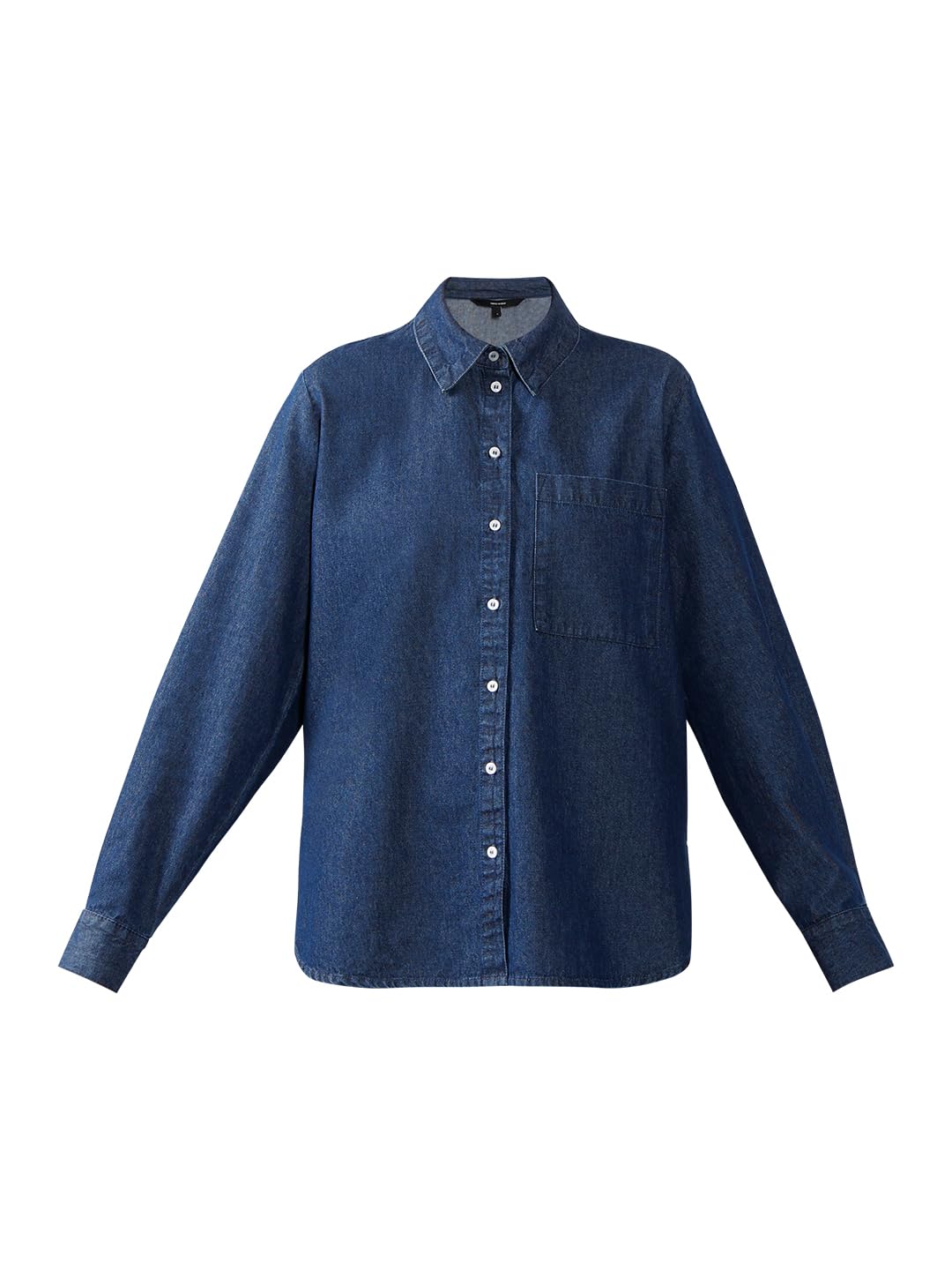 VERO MODA Women's Regular Fit Blue Shirt