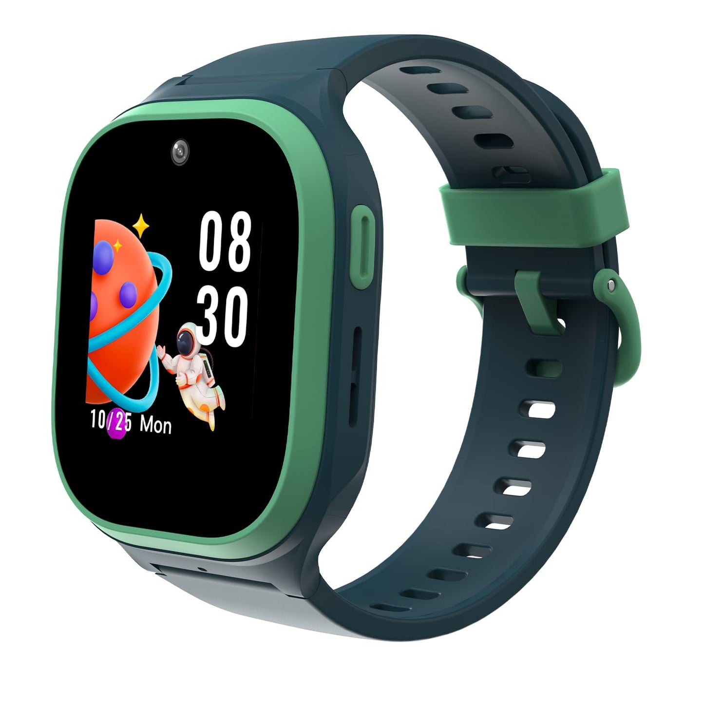 Noise Scout Kids smartwatch with Assisted GPS Tracking, 4G Video & Voice Calling, Parental Control, Long Battery, Habit Formation, in-Built Games, Buddy app for Parents (Ninja Green)
