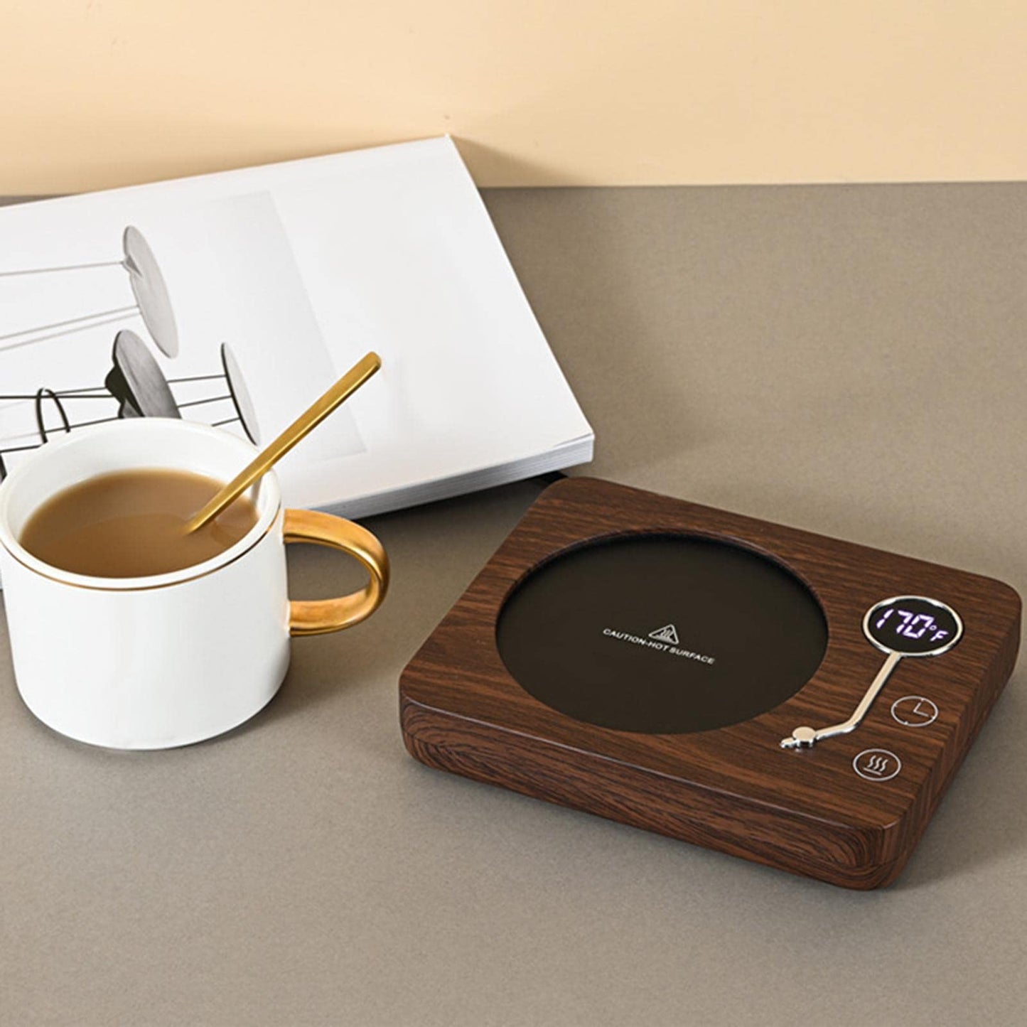 HEAVENGLOW Warmer Desktop Heater Mug mat for Ceramic Cups