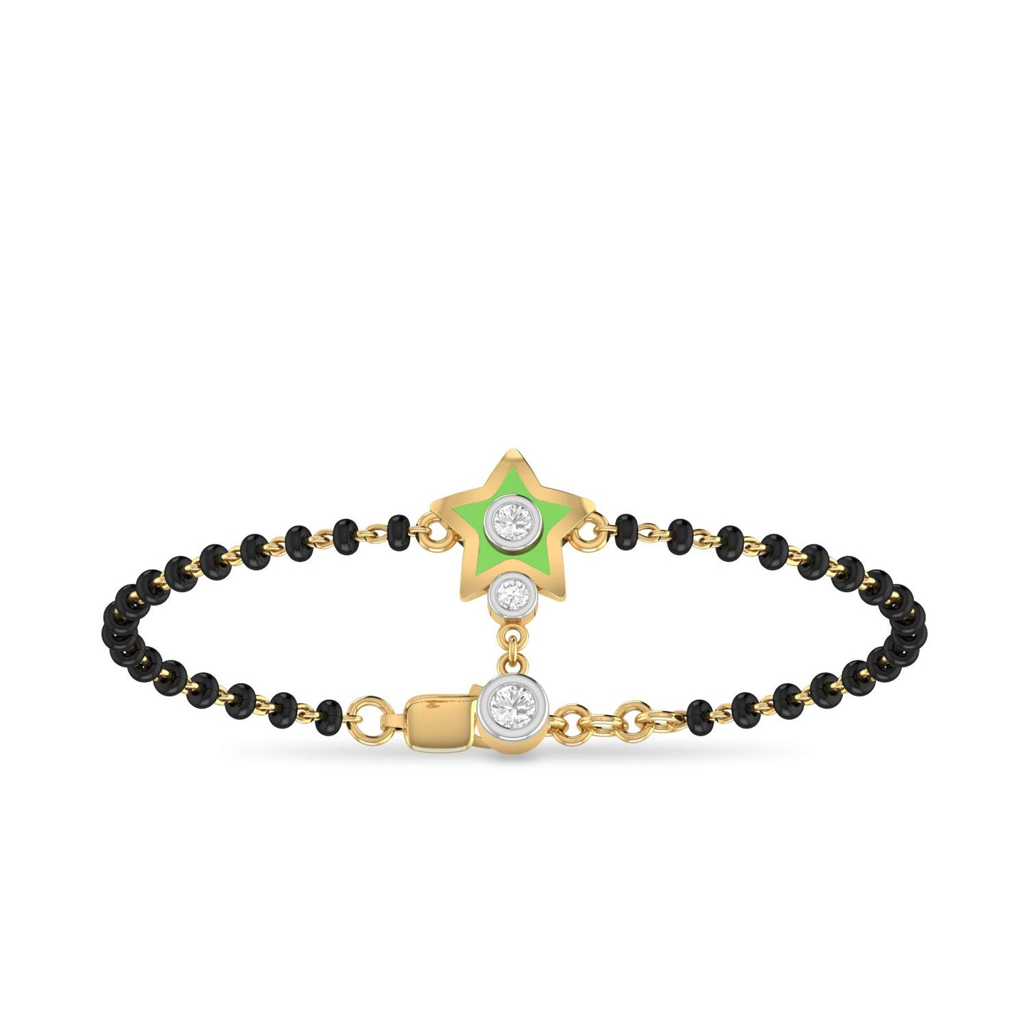 PC Jeweller 18k (750) Yellow Gold and Diamond Bracelet for Women