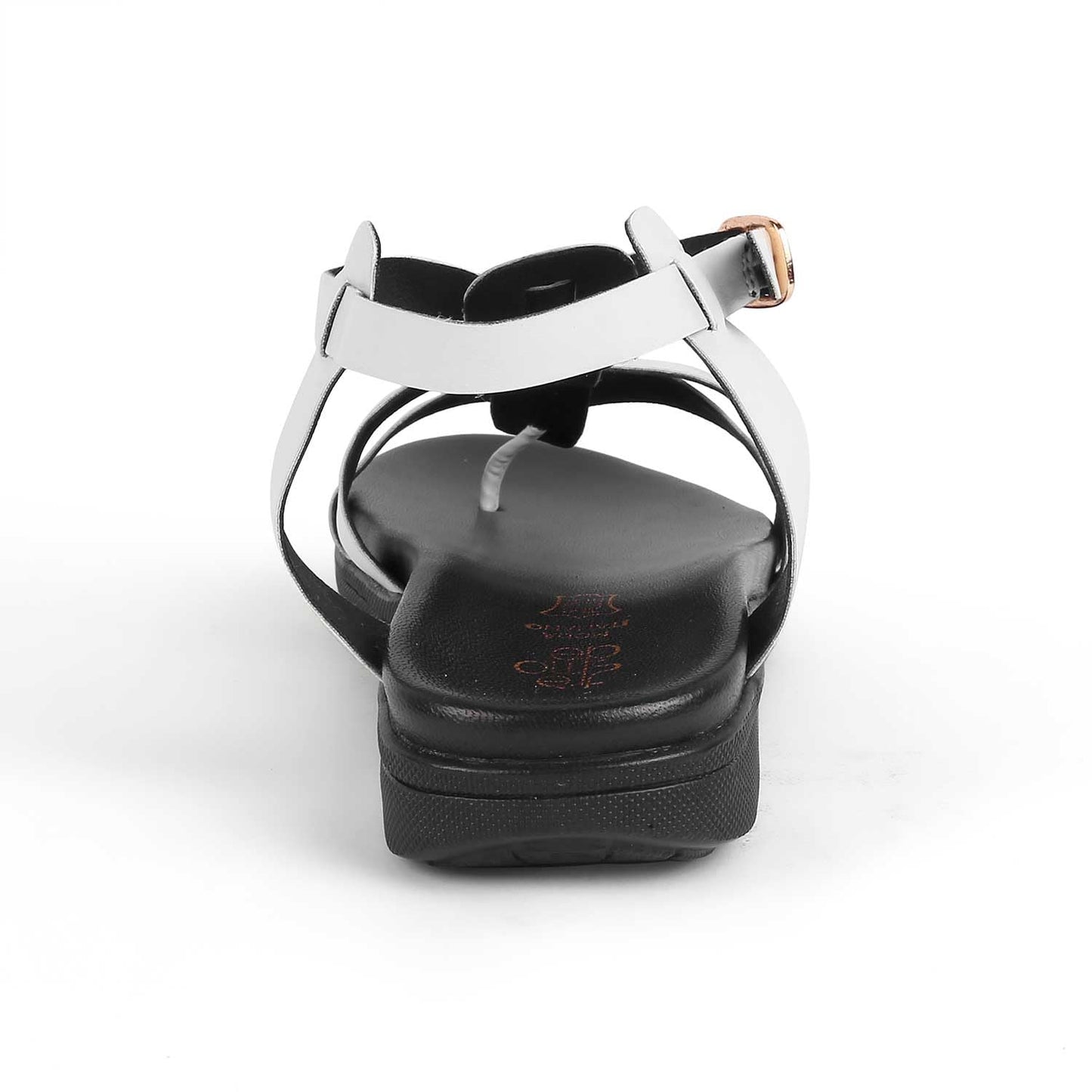 tresmode AGLAD Women's Flats Sandals White, 8 UK / 41 EU - Ladies Dress Platform Footwear Soft Comfortable