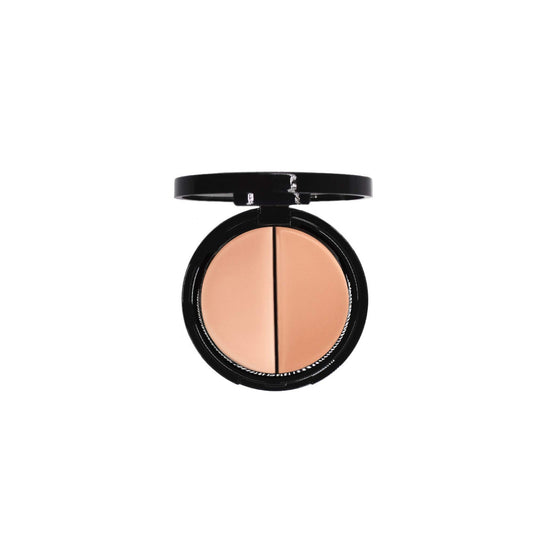 EVE PEARL Dual Salmon Concealer Full Coverage Under Eye Concealer Smooth Skin Treatment Brighten Makeup Hydrate Skincare (Medium)