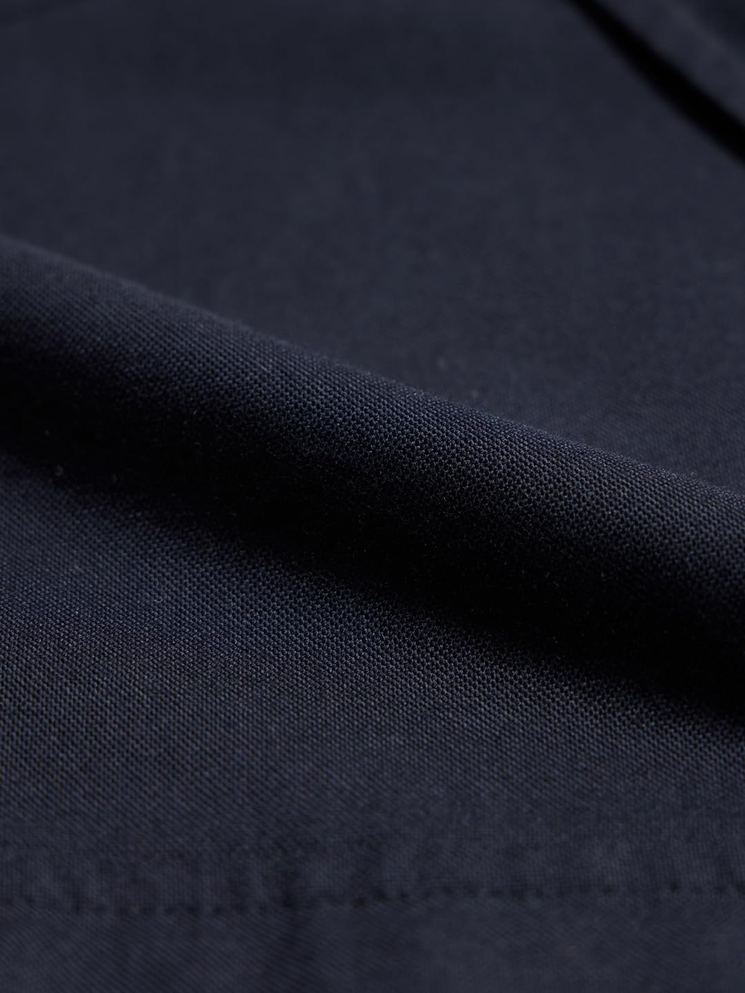 The Souled Store Solids: Classic Indigo Men and Boys Long Sleeves Collared Neck Button Front Cotton Utility Shirts