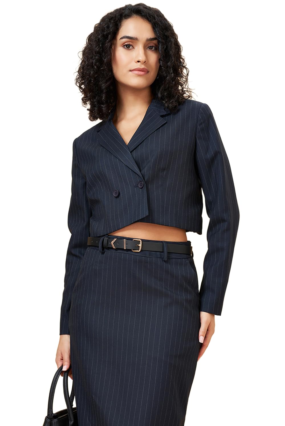 Women's Annabelle Navy Blazer Regular Fit,Baritone Blue,M