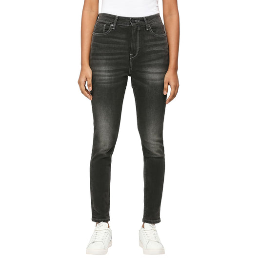 Pepe Jeans Women's High Rise Skinny Fit Jeans