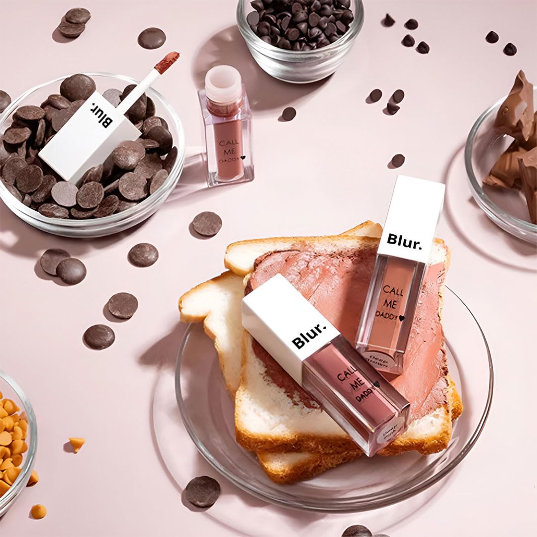 Blur India Call Me Daddy Choco-Berry Crush- Chocolate Brown & Deep Pink Liquid Lipstick Duo | 5ml Each