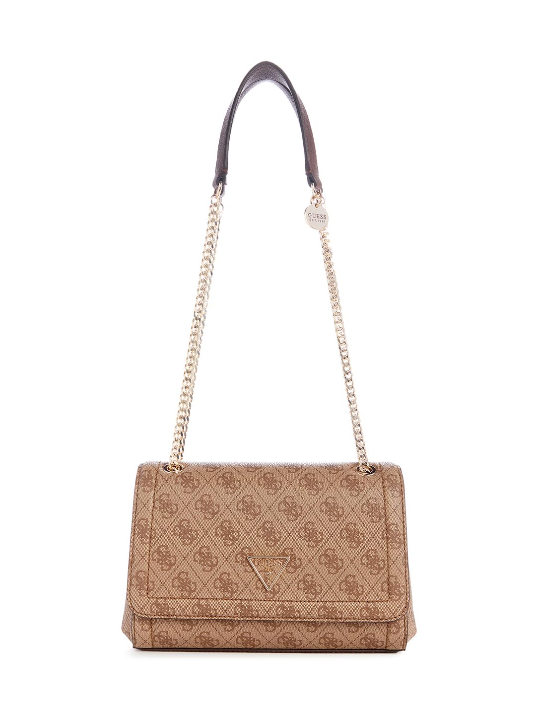 GUESS Women's Brown Printed Crossbody Bag| Ladies Purse Handbags | Gift For Ladies