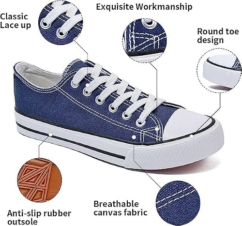 FTZ Shots Canvas Walking, Gyming Shoes Sneakers for Women Blue 5