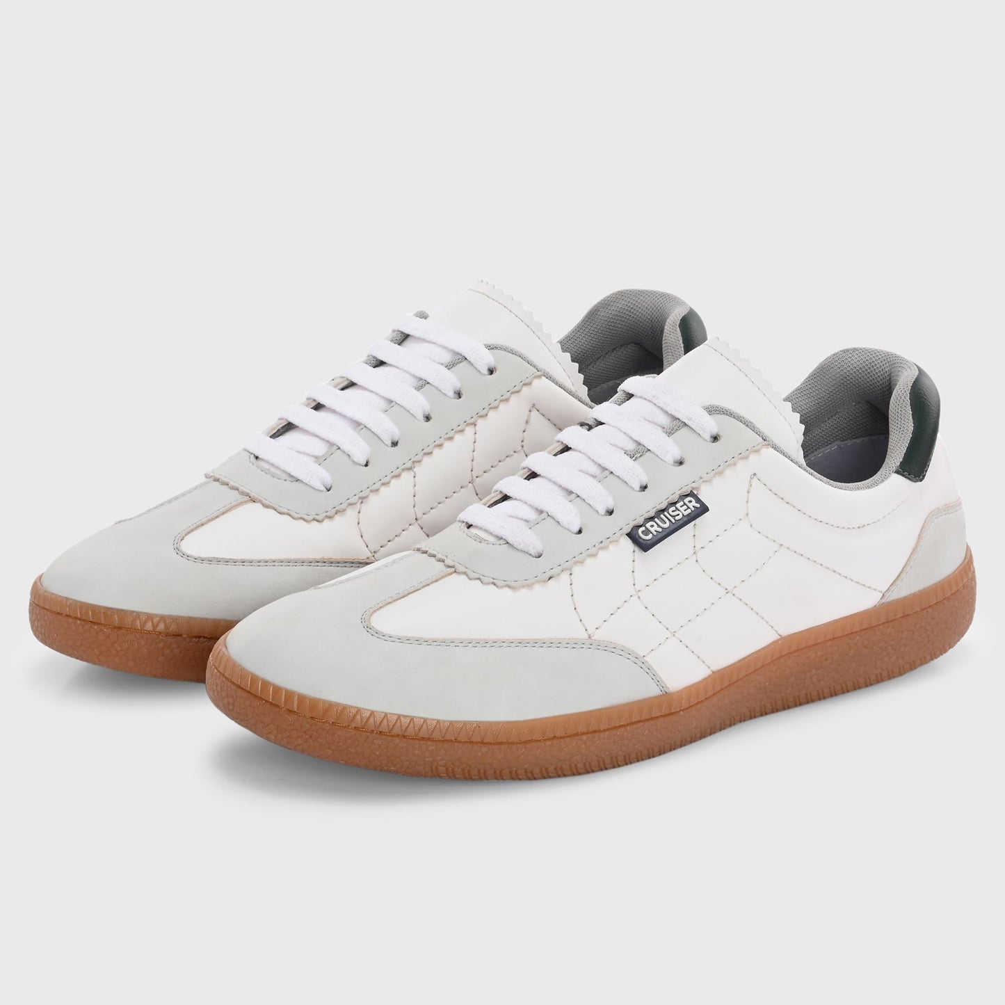 Cruiser Sneaker for Men | Comfort & Style with Soft Cushioned Insole | Trendy Lace-Up Design for Casual Outfits 2608-4