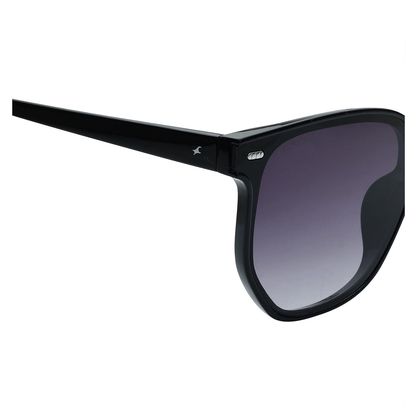 Fastrack Grey Round 100% UV protected Sunglasses for Unisex