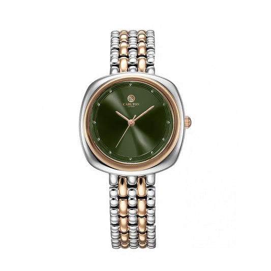 Carlton London Women Celeste Olive Green Analog Watch - CLW-CT-11