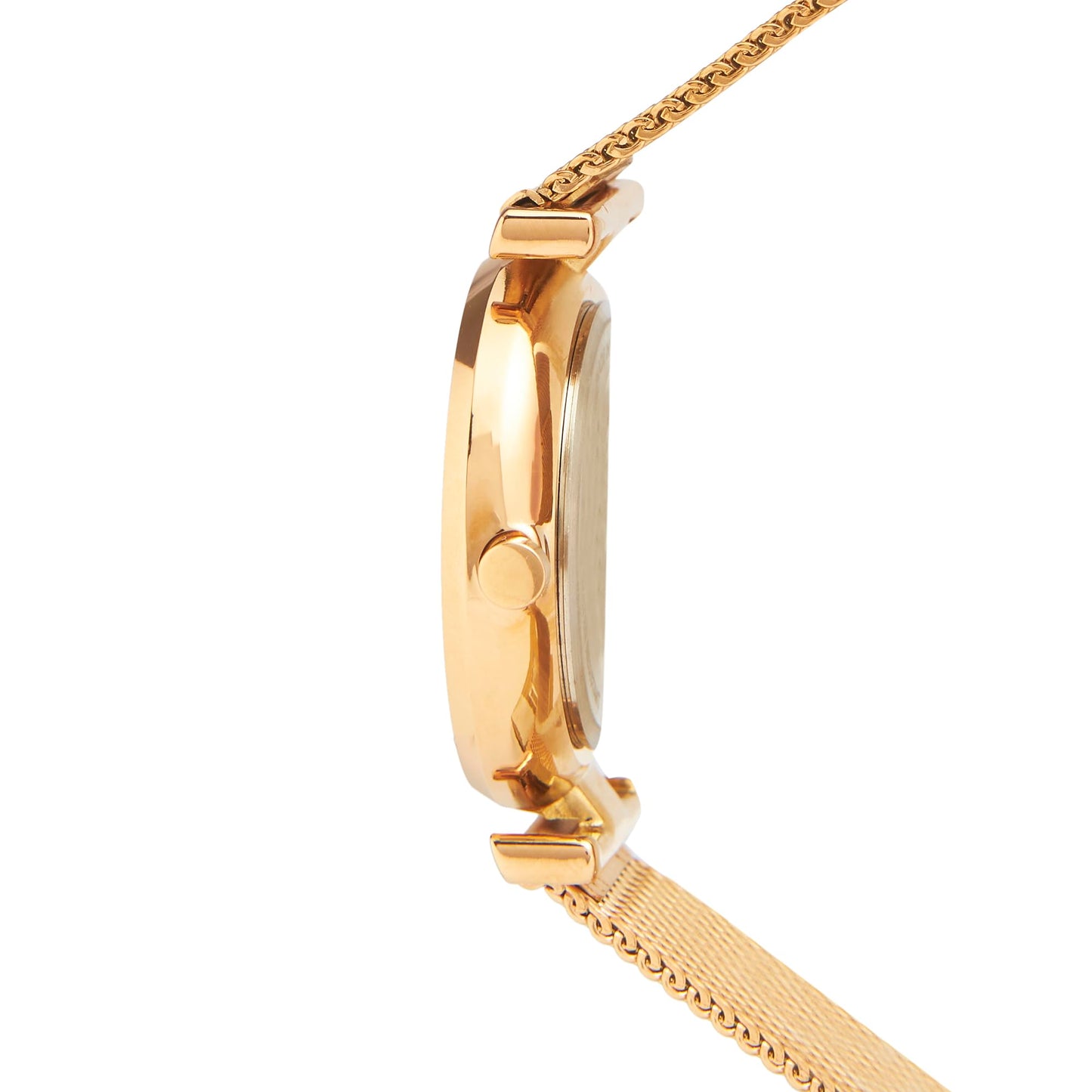 TEAL BY CHUMBAK Round Dial Analog Watch for Women|Jungle Jumble Collection| Stainless Steel Strap|Gifts for Women/Girls/Ladies |Stylish Fashion Watch for Casual/Work - Black