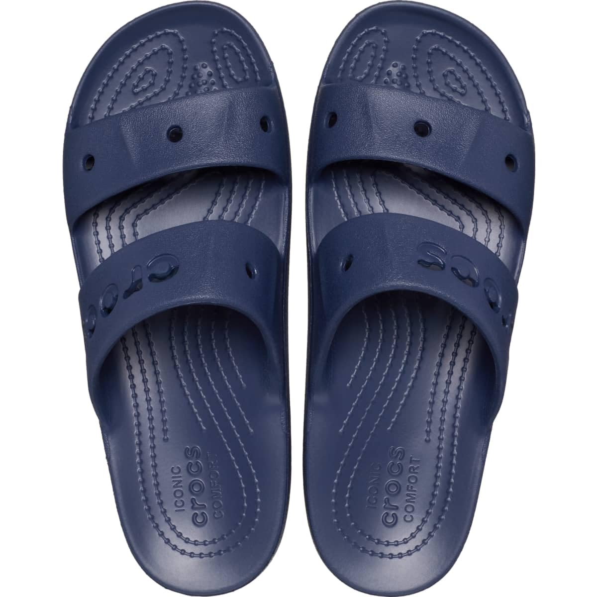 Crocs Baya Platform Sandal Navy