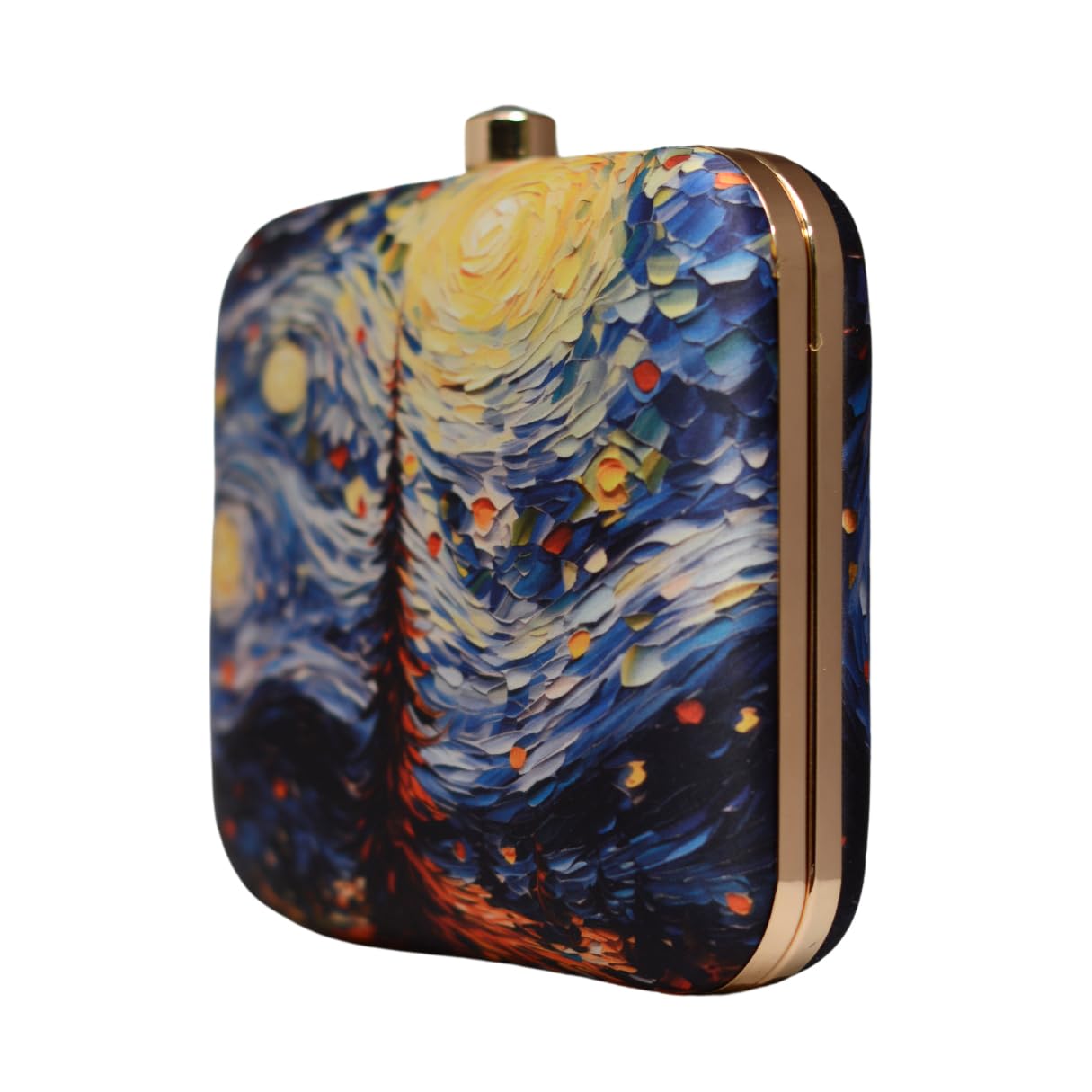 Artklim Dreamy Art MultiColor Printed Clutch