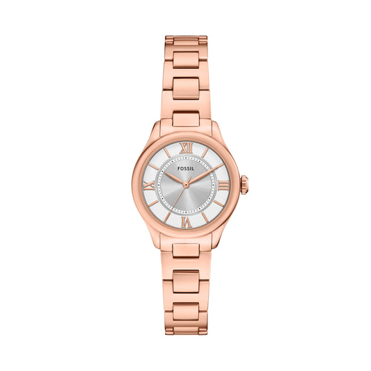 Fossil Gilmore Rose Gold Quartz Stainless Steel Watch ES5420