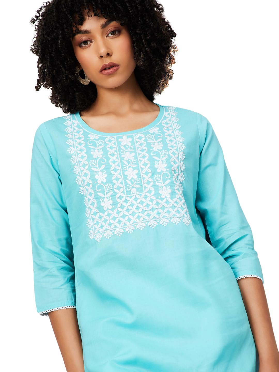 Max Women's Polycotton Regular Kurta