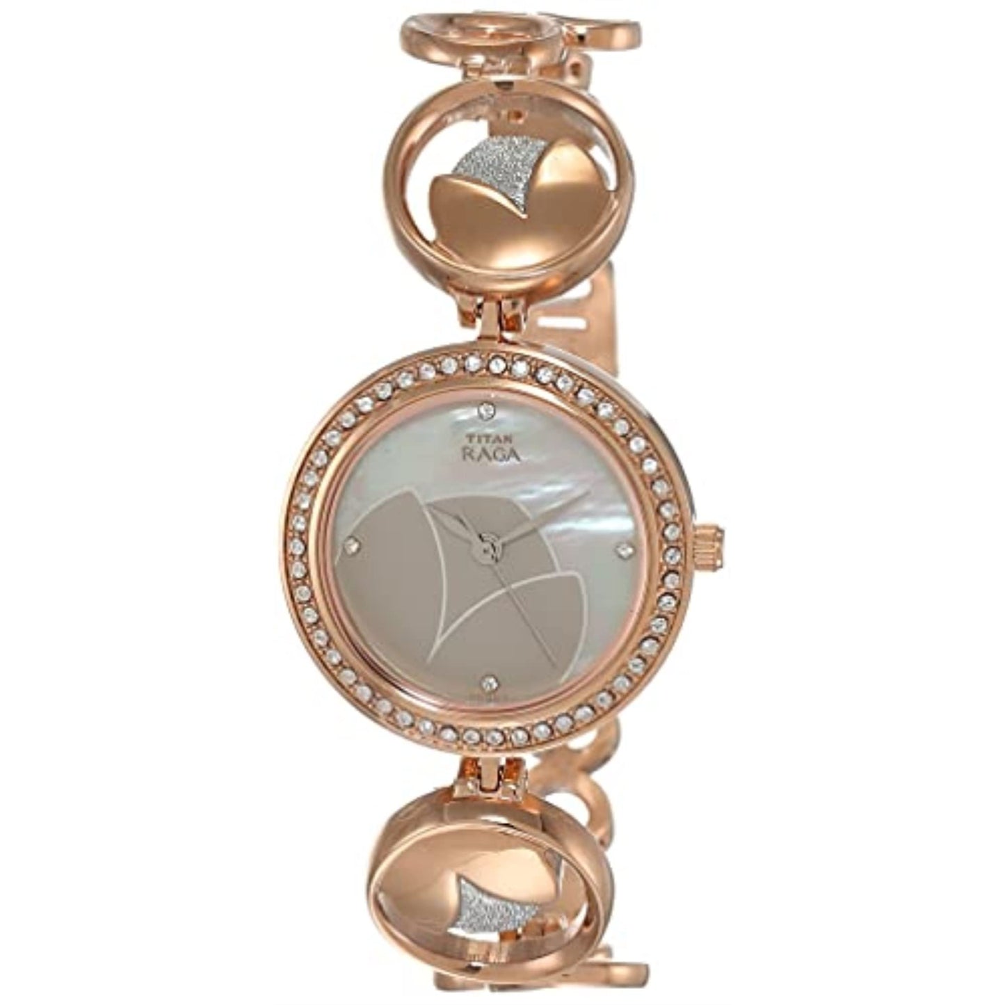 Titan Raga Analog Mother of Pearl Dial Women's Watch NM2539KM01/NN2539KM01