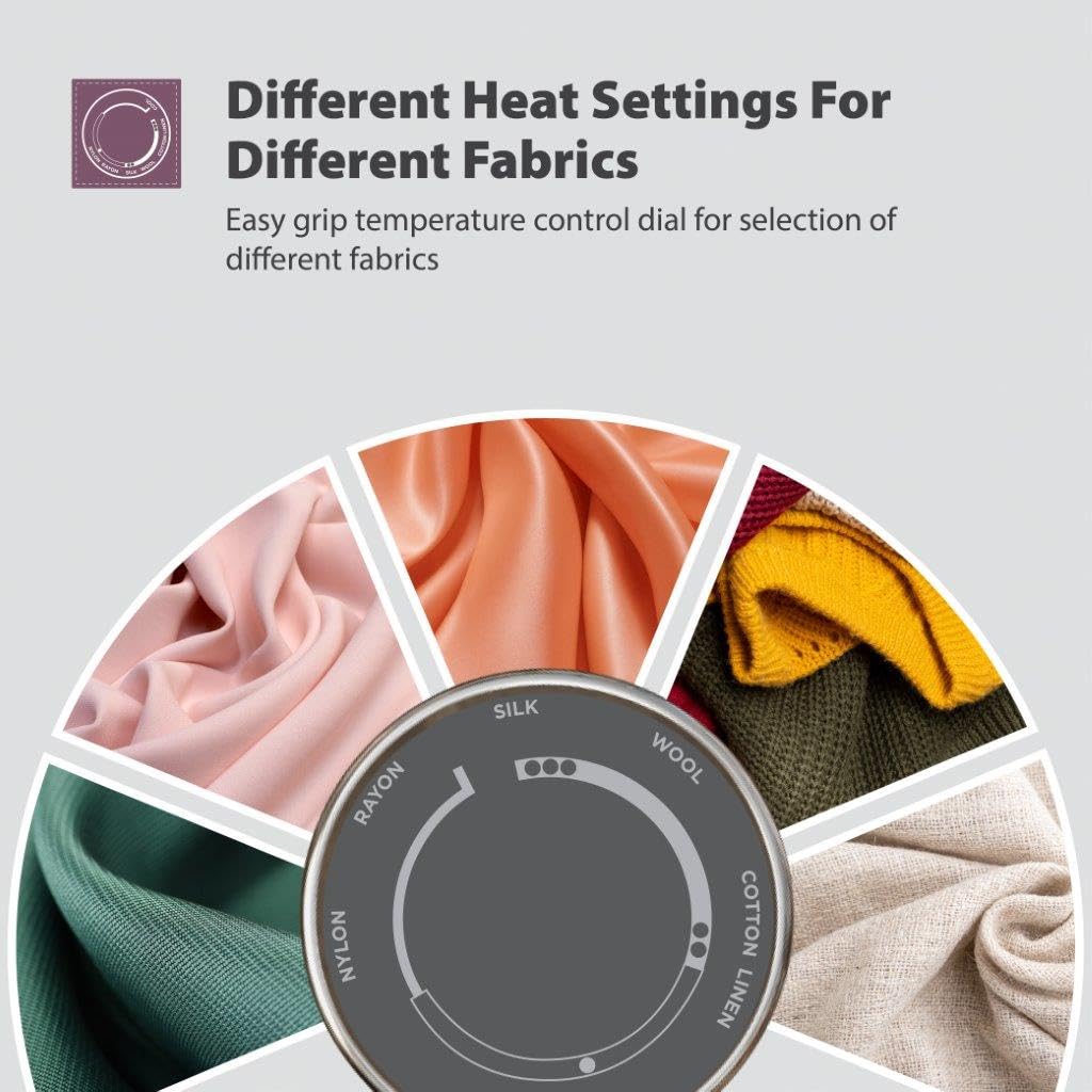 Havells Blaze Dry Iron 2 KG Heavy Weight Dry Iron| 1250W| American Heritage Non-stick Coated Sole Plate For Smooth Gliding & Long Life| Aerodynamic Design| 2 Year Manufacturer Warranty (Black)