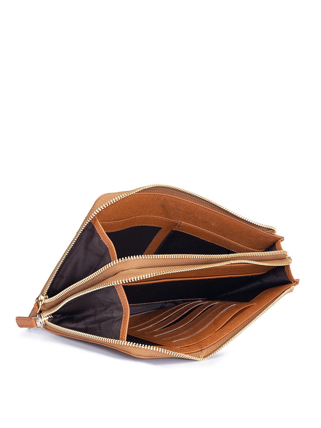 Da Milano Genuine Leather Brown Multi Pouch (4420C)