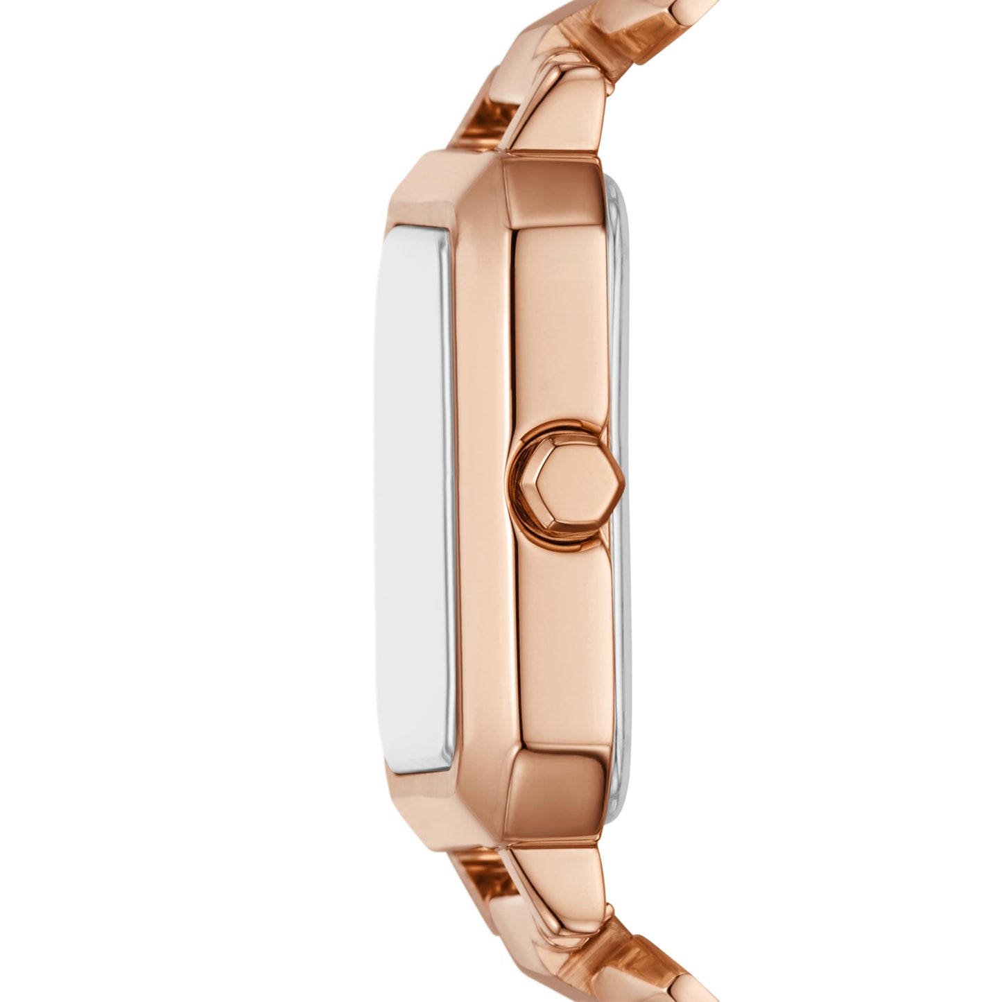 Armani Exchange Pink Quartz Stainless Steel Watch AX7167SET