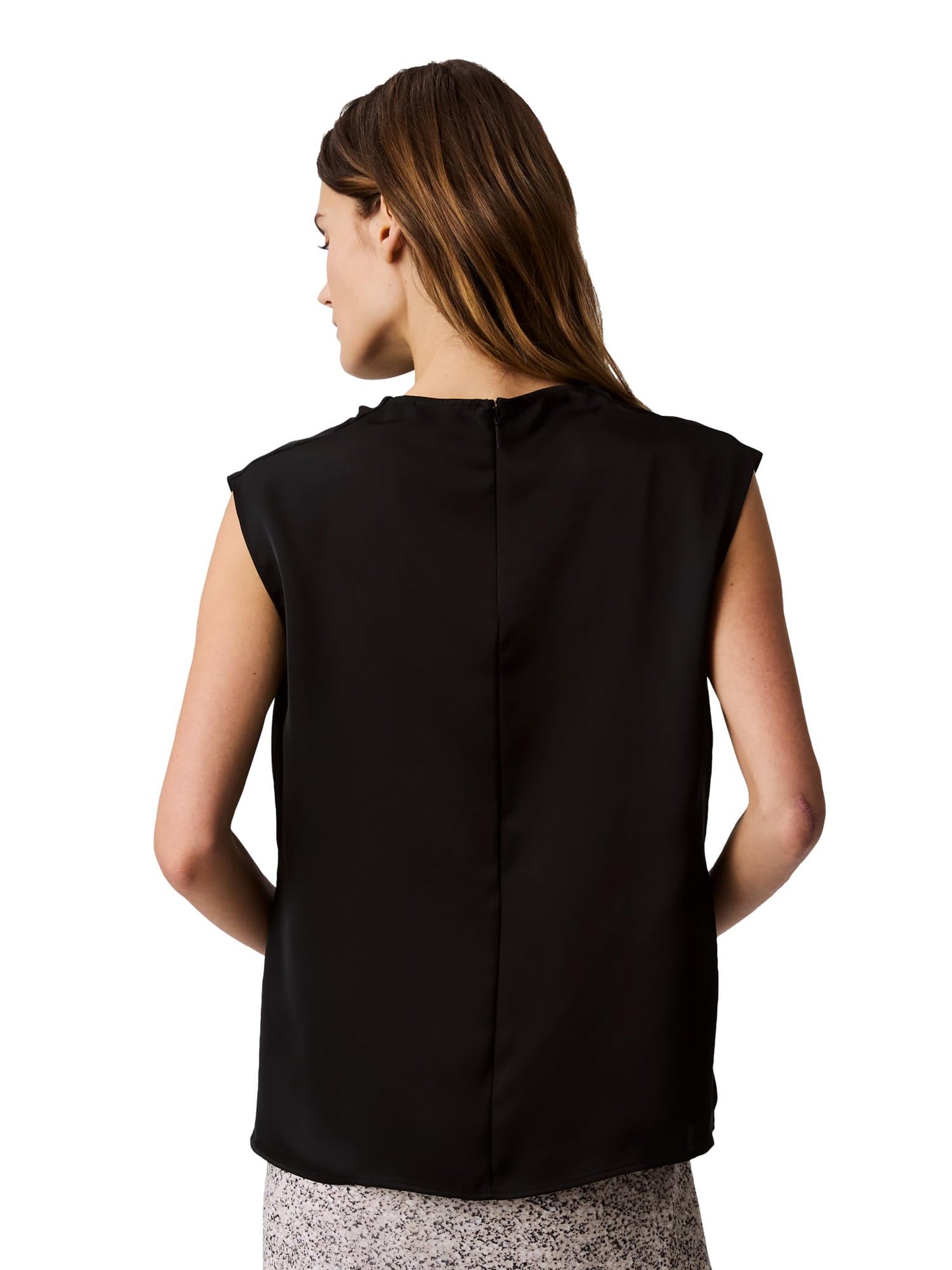 Calvin Klein Jeans Women Black Top