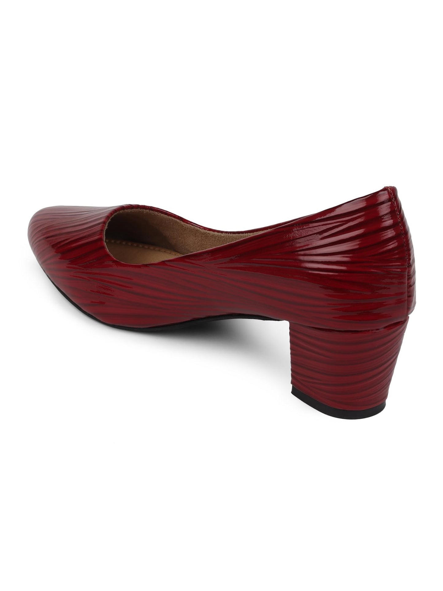 ELLE Women Shoes,Maroon,UK-3