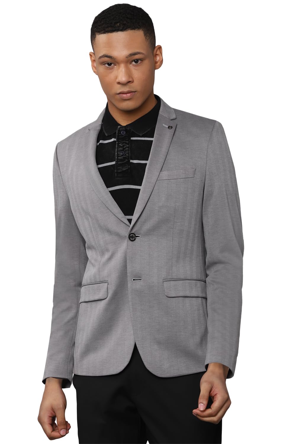 Allen Solly Men's Blazer (ASBZMSLFB79061_Grey