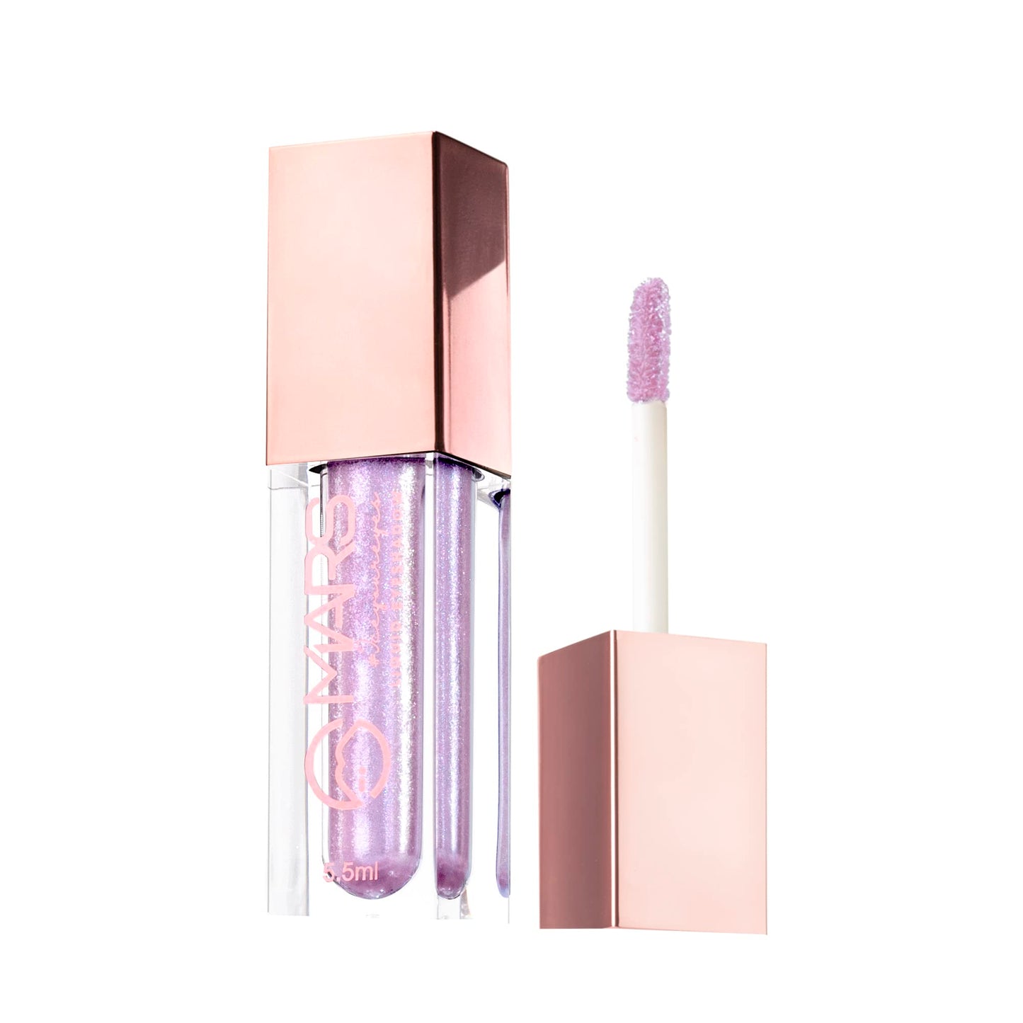 MARS Metallic Liquid Glitter Eyeshadow | Waterproof & Highly Pigmented | Smooth Glide Formula (5.5ml) (Nebula)