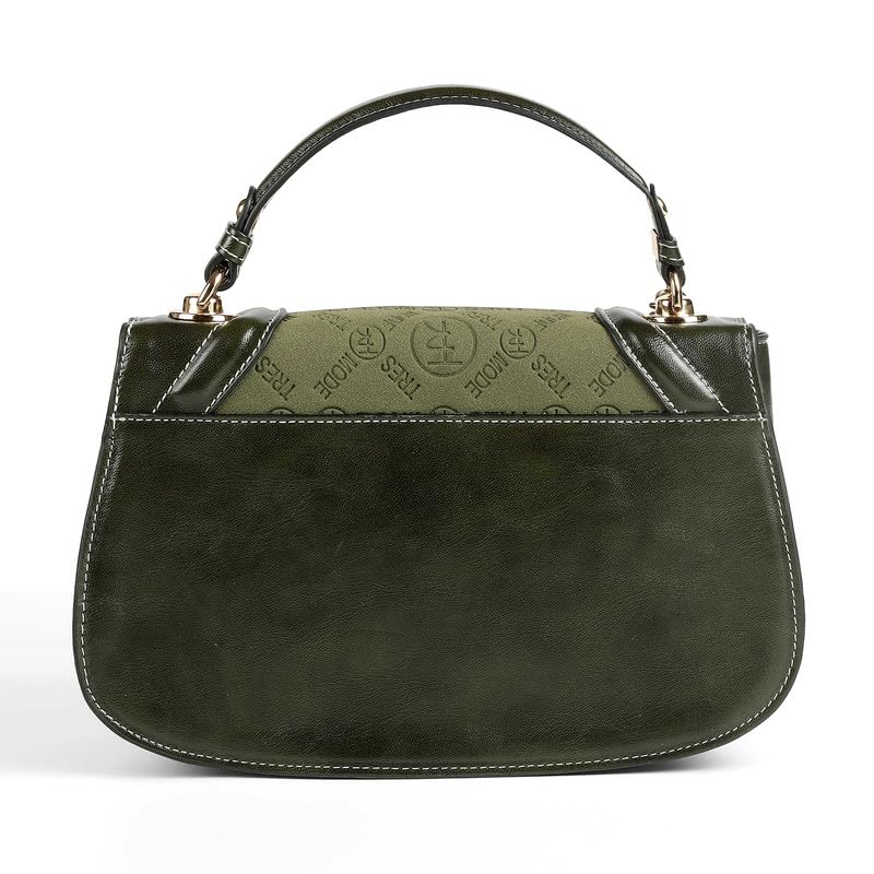tresmode MALAGA Women's Sling Bag in Dark Green Color